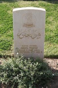 Ismailia War Memorial Cemetery - Abdul Wadud, 